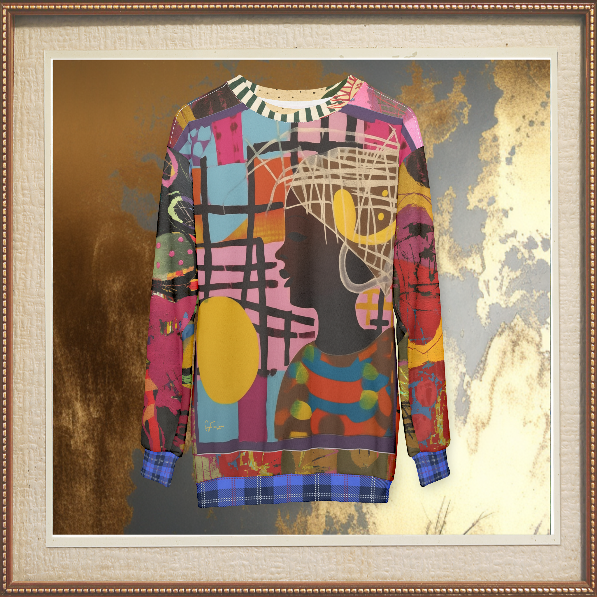 On My Way to the Market - Straight Outta Africa Collection - Unisex Sweatshirt (Gold Label)