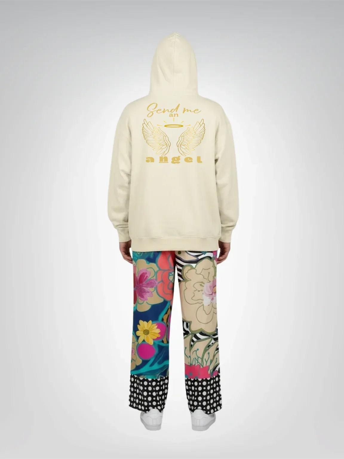 Ophanim - Send Me An Angel Pop Art Angel Heavyweight 3-End Fleece Unisex Hoodie