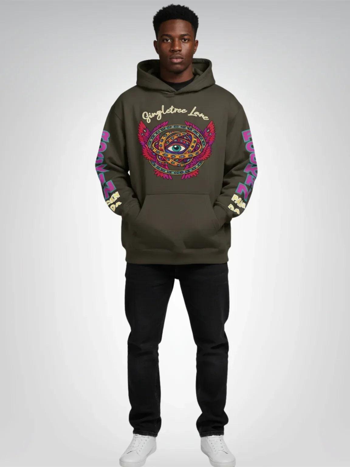 Ophanim - Send Me An Angel Pop Art Angel Heavyweight 3-End Fleece Unisex Hoodie