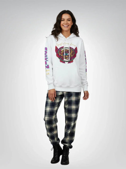 Ophanim - Send Me An Angel Pop Art Angel Heavyweight 3-End Fleece Unisex Hoodie