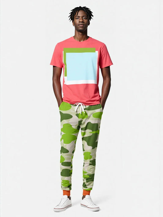 Green Hills Camo Eco-Poly Unisex Joggers