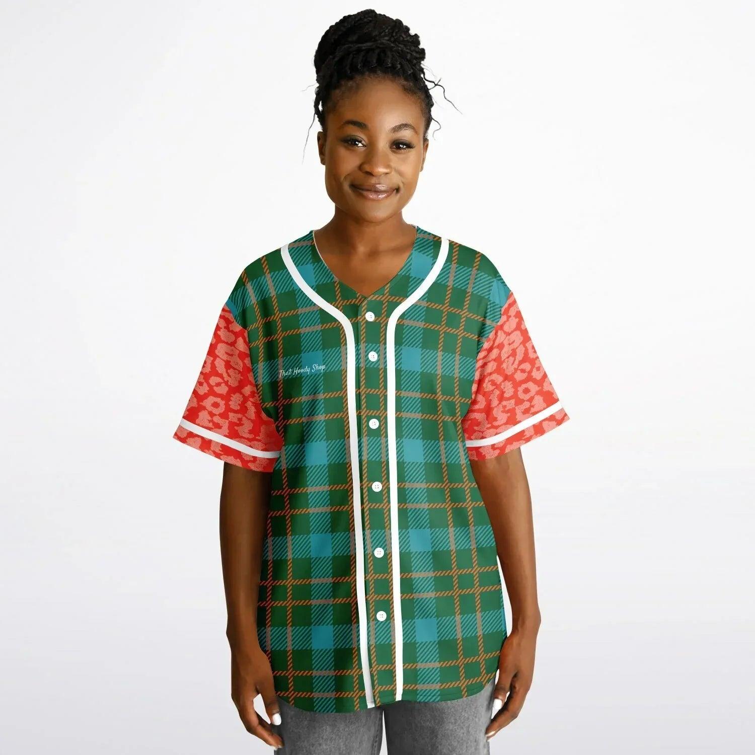 Pink Zen Blossom Chrysanthemum Short Sleeve Eco-Poly Reversible Baseball Jersey