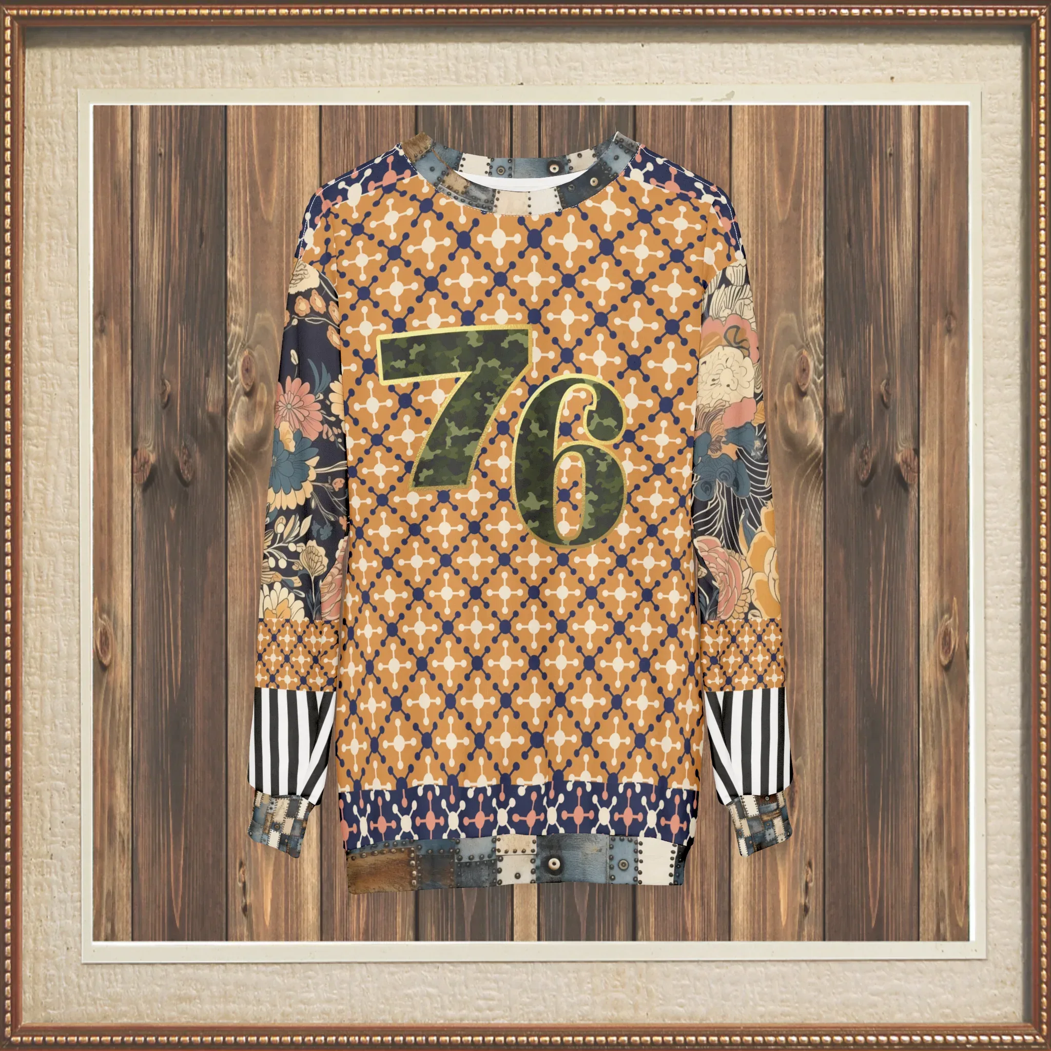 Playing Jax in Marigold 1776 Unisex Sweatshirt (Gold Label)