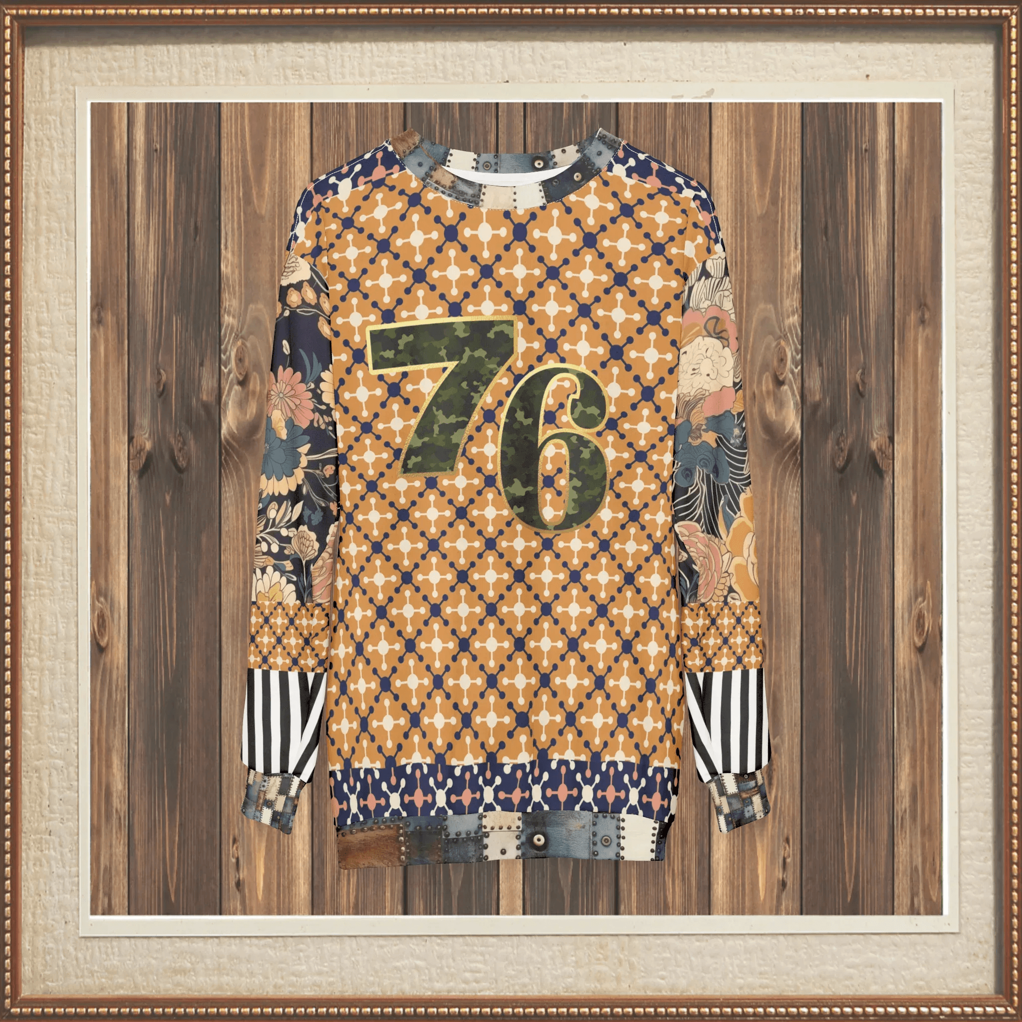 Playing Jax in Marigold 1776 Unisex Sweatshirt (Gold Label)