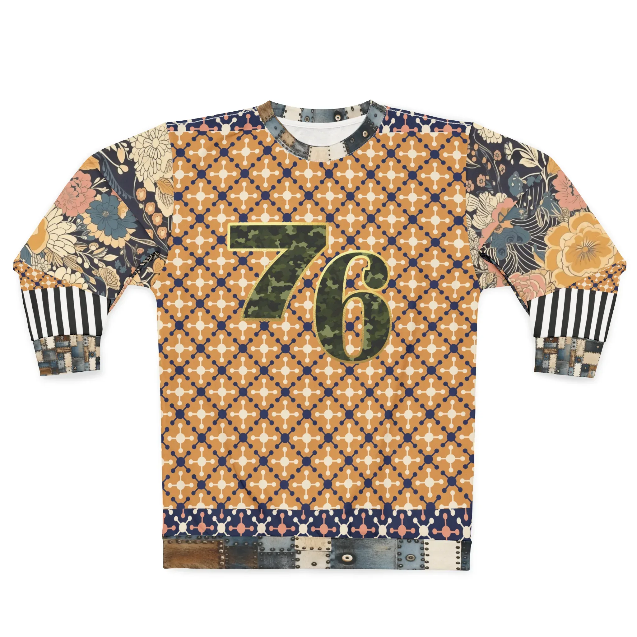 Playing Jax in Marigold 1776 Unisex Sweatshirt (Gold Label)