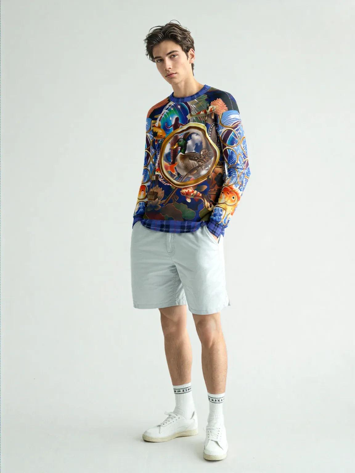 Portal to Other Worlds Art Nouveau Unisex Sweatshirt (Gold Label)