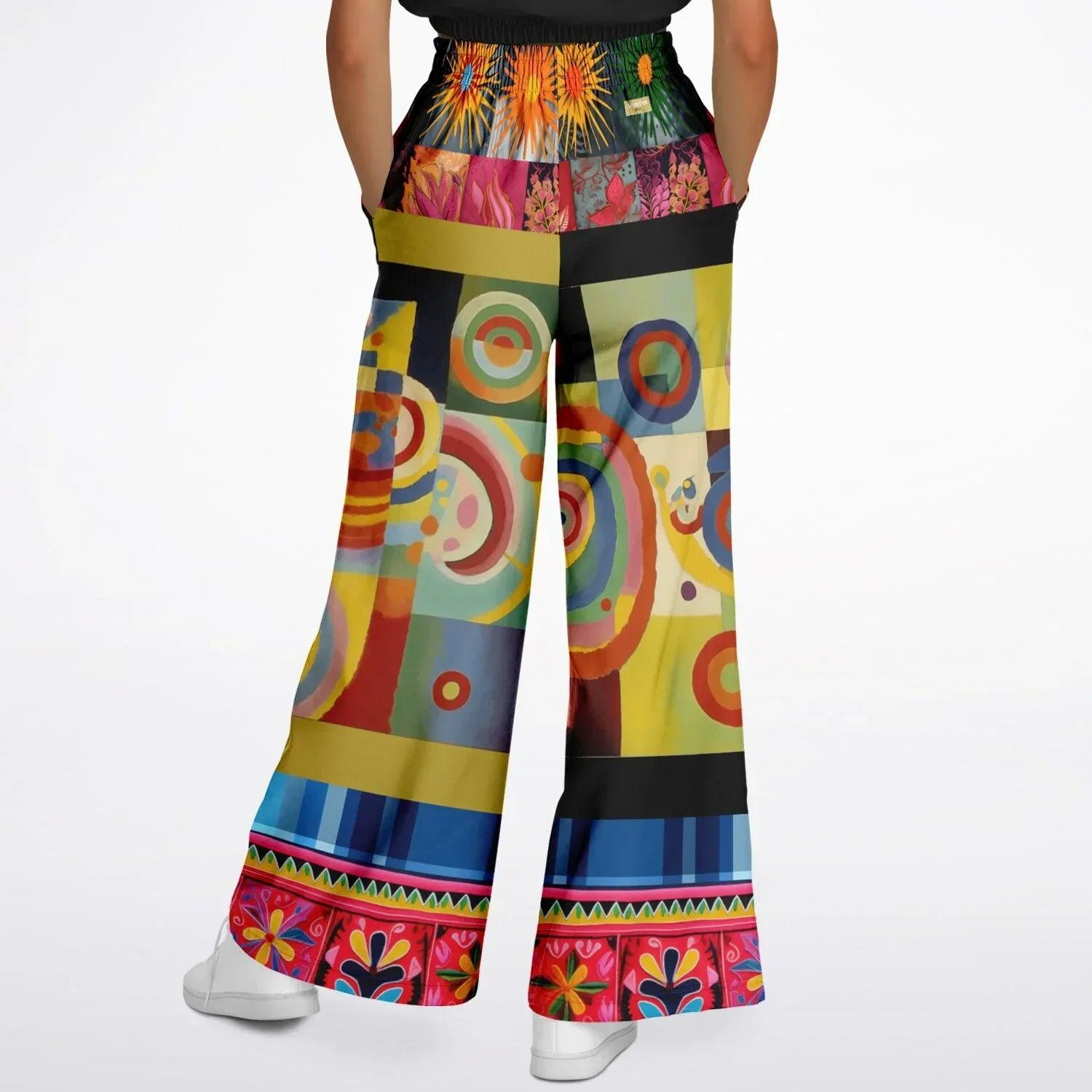 The Projection of Mary Magdalene Eco-Poly Wide Leg Pants