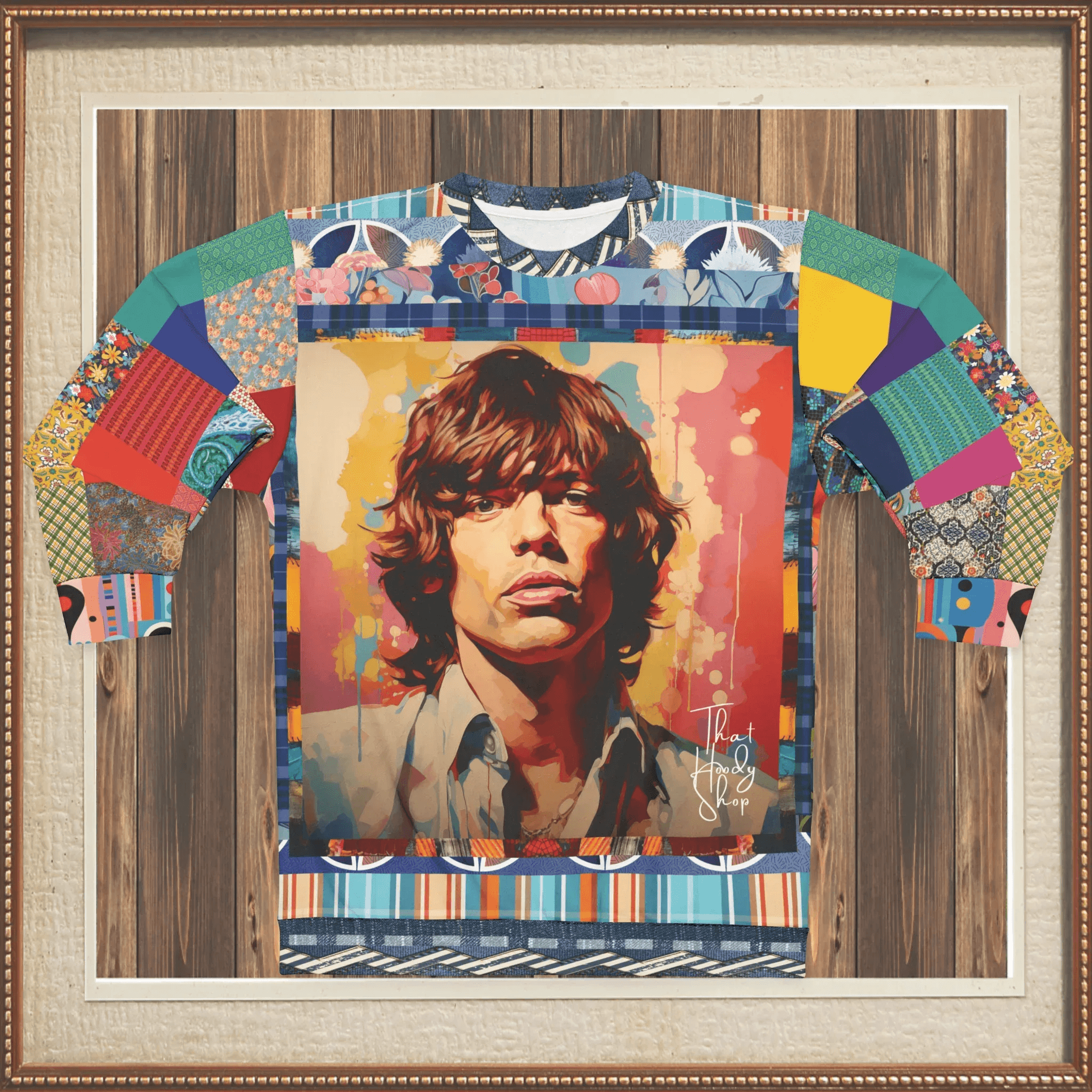 Pucker Up For Me Pop Art Unisex Sweatshirt (Gold Label)