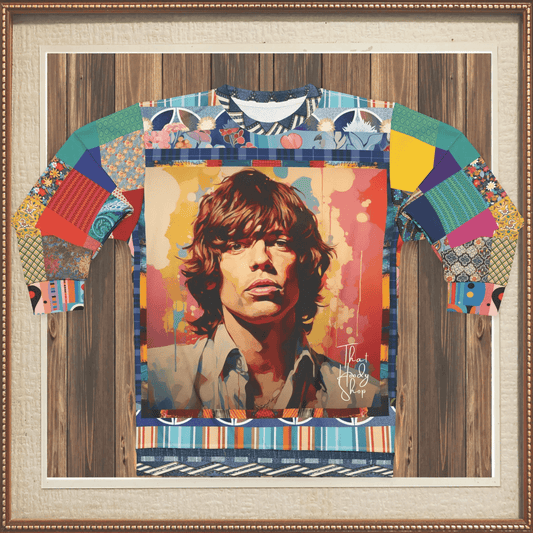 Pucker Up For Me Pop Art Unisex Sweatshirt (Gold Label)