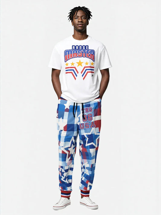 Independence Day Starstruck 86 USA Eco-Poly Unisex Joggers