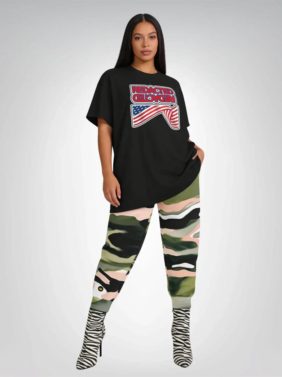 REDACTED - Double Speak Heavyweight Unisex Tee