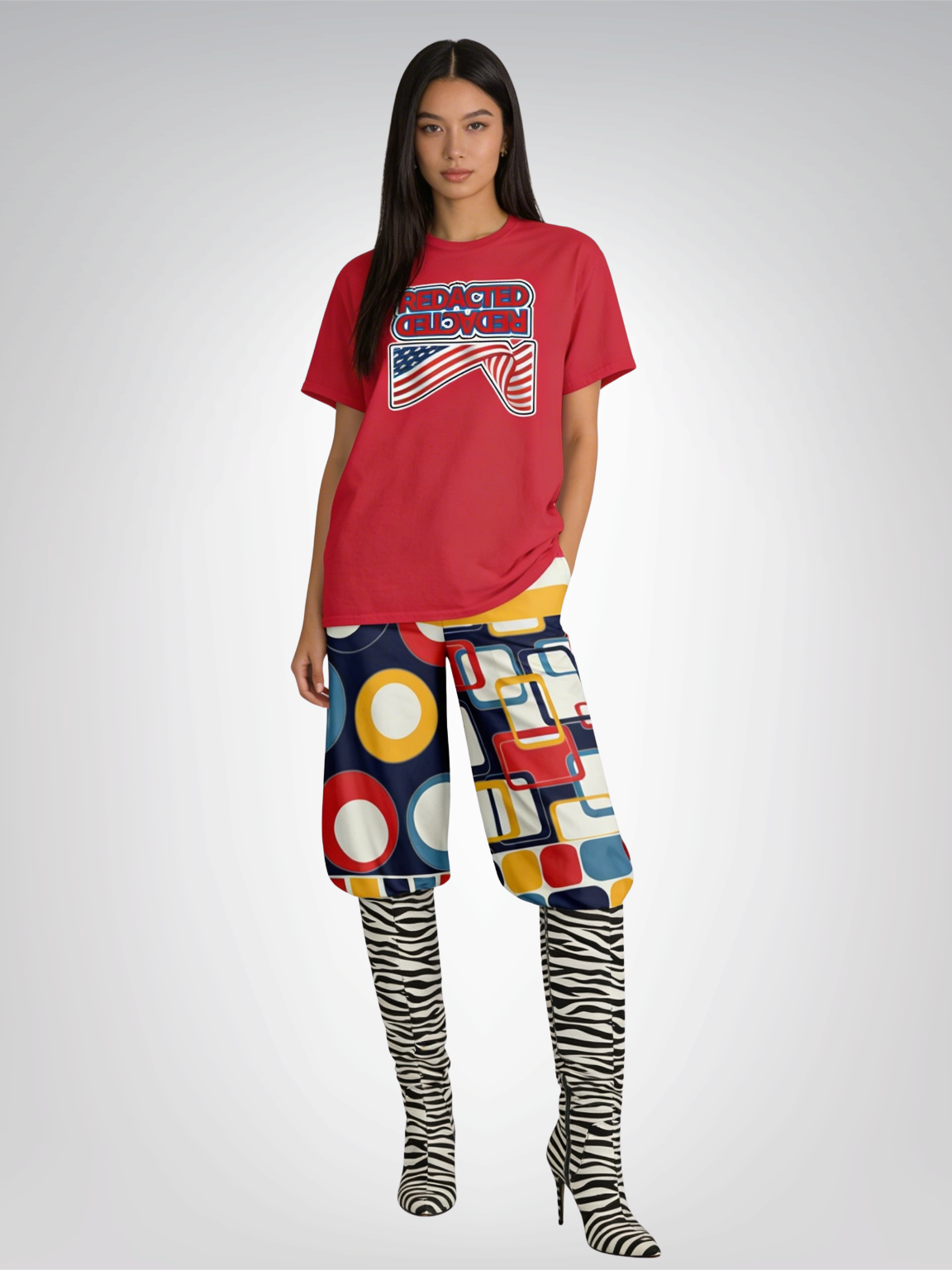 REDACTED - Double Speak Heavyweight Unisex Tee