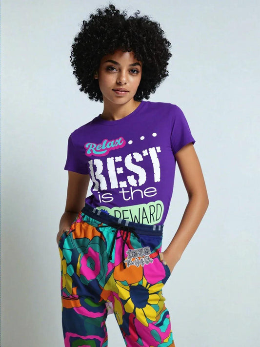 Hippie Daisy Floral Eco-Poly Unisex Joggers