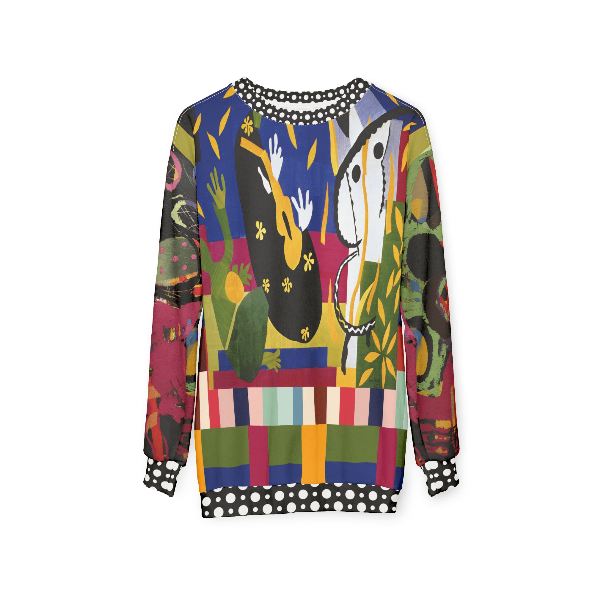 Reminiscent of a Life Colorblock Unisex Sweatshirt - Matisse (Gold Label)