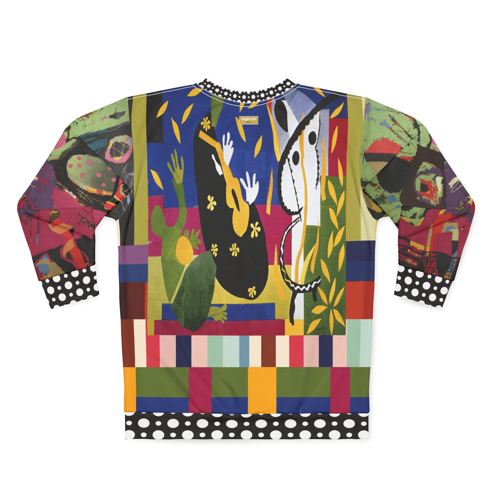 Reminiscent of a Life Colorblock Unisex Sweatshirt - Matisse (Gold Label)