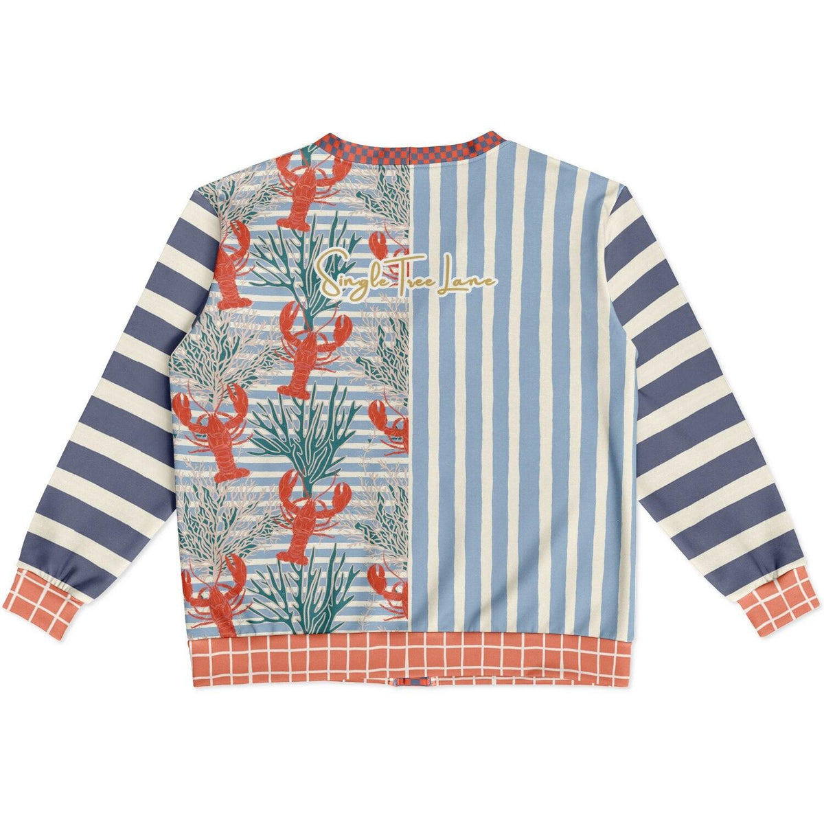 Rock Lobster Harbor Stripe Heavyweight Unisex Cardigan