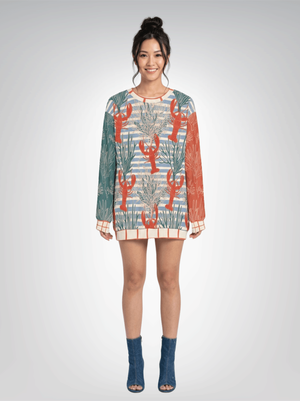Rock Lobster Undersea Garden Unisex Sweatshirt (Gold Label)