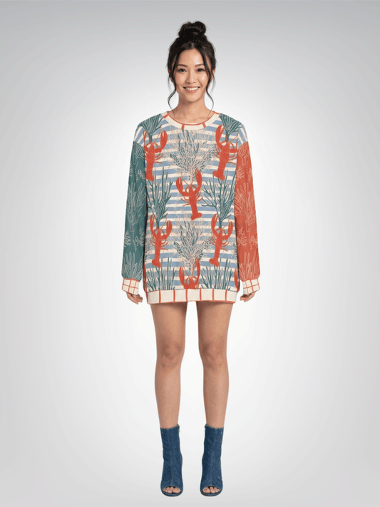 Rock Lobster Undersea Garden Unisex Sweatshirt (Gold Label)