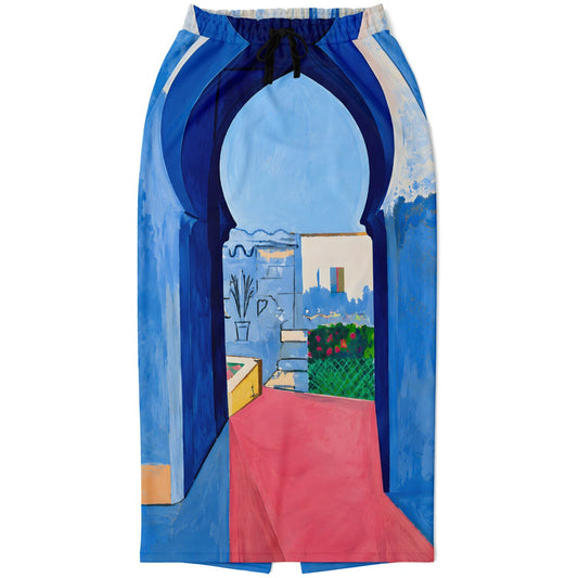 Rock the Kasbah Eco-Poly Long Pocket Skirt - Matisse