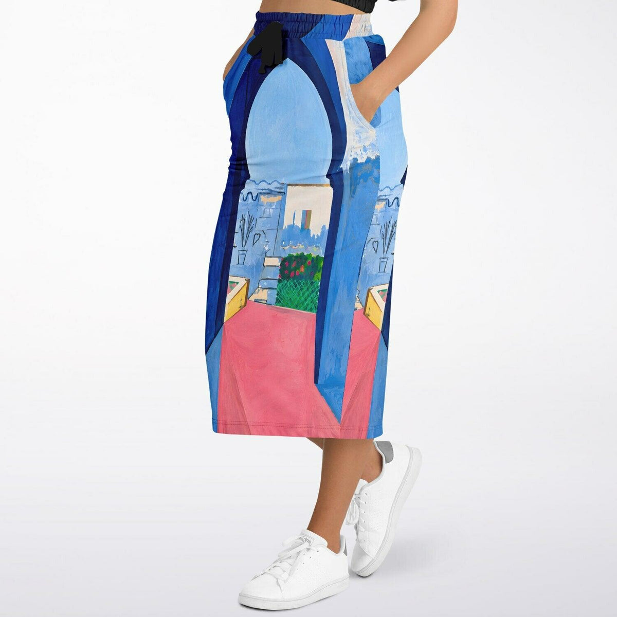 Rock the Kasbah Eco-Poly Long Pocket Skirt - Matisse