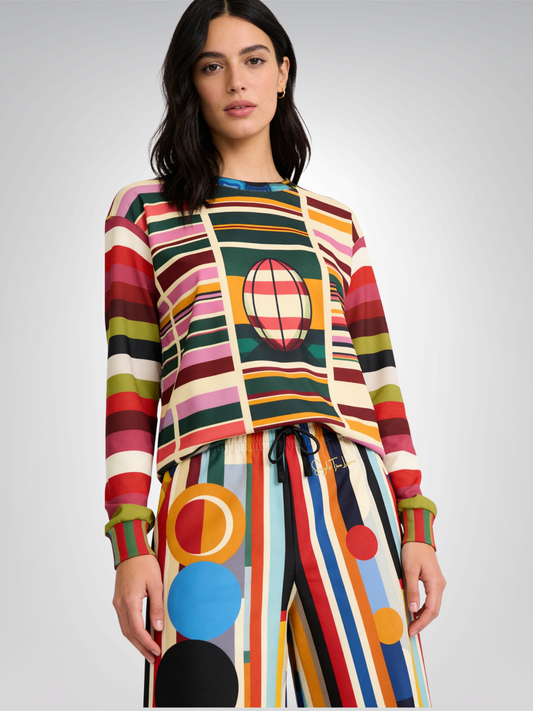 Rugby Stripe Penalty Goal Unisex Sweatshirt (Gold Label)