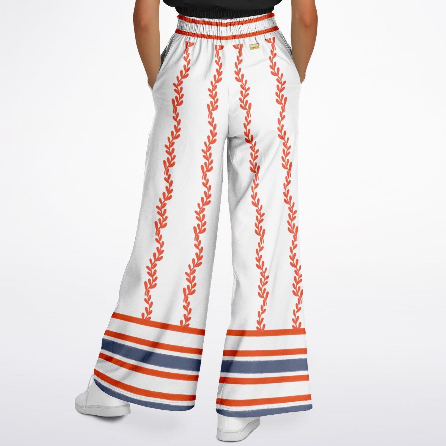 Sail Away Laurel Stripe Eco-Poly Wide Leg Pants