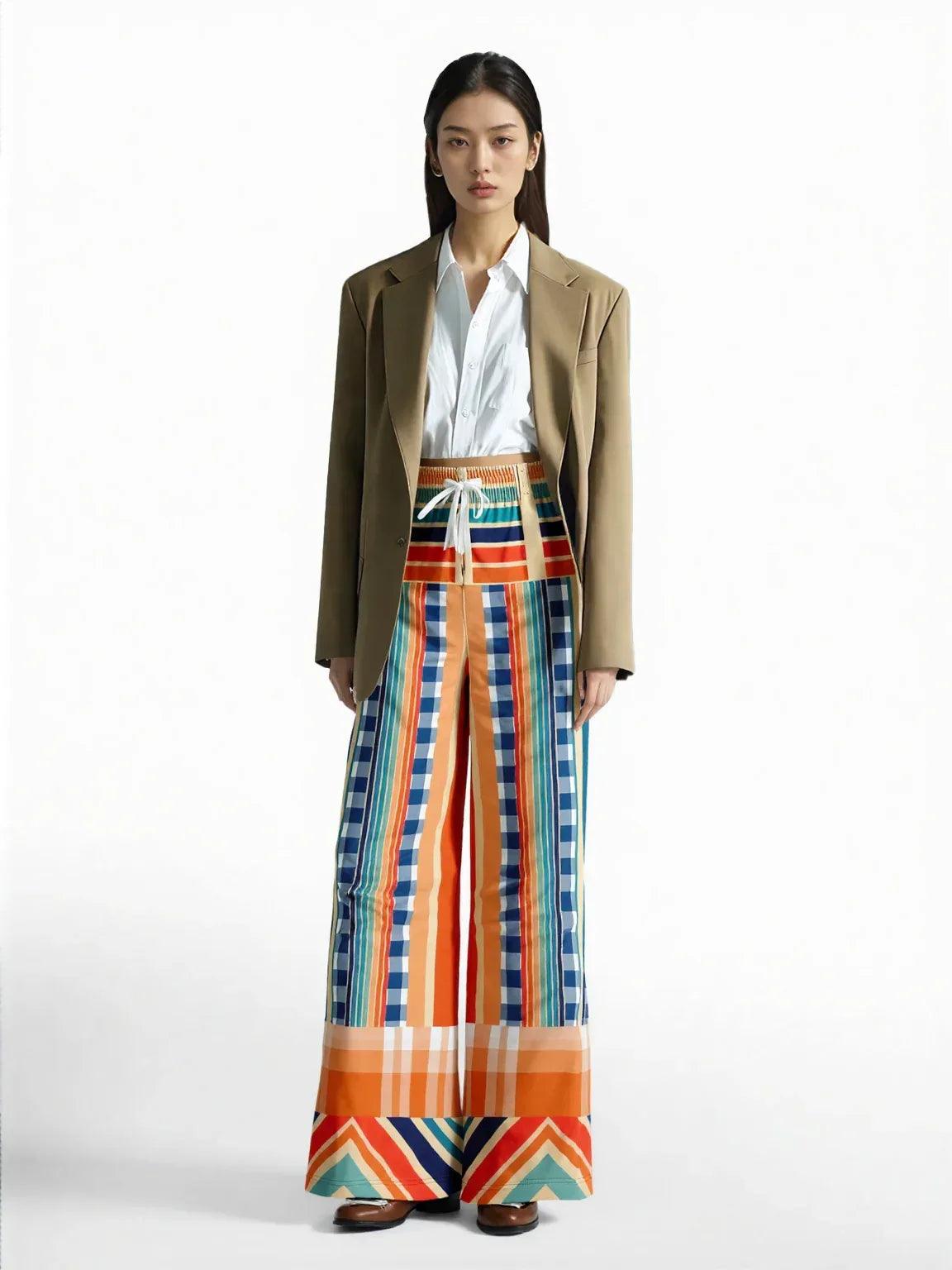 Salsa Time Picnic Eco-Poly Wide Leg Pants