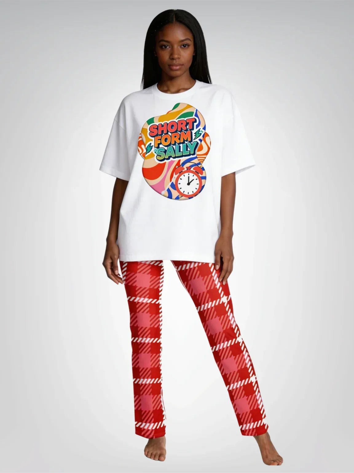 Short Form Sally - Social Commentary Heavyweight Unisex Tee