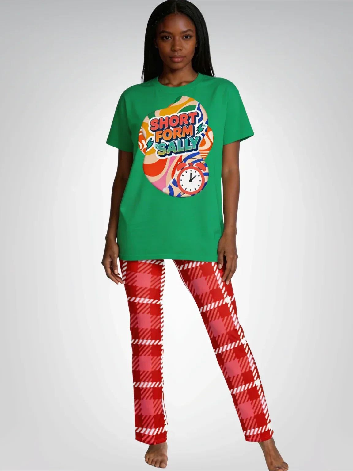 Short Form Sally - Social Commentary Heavyweight Unisex Tee