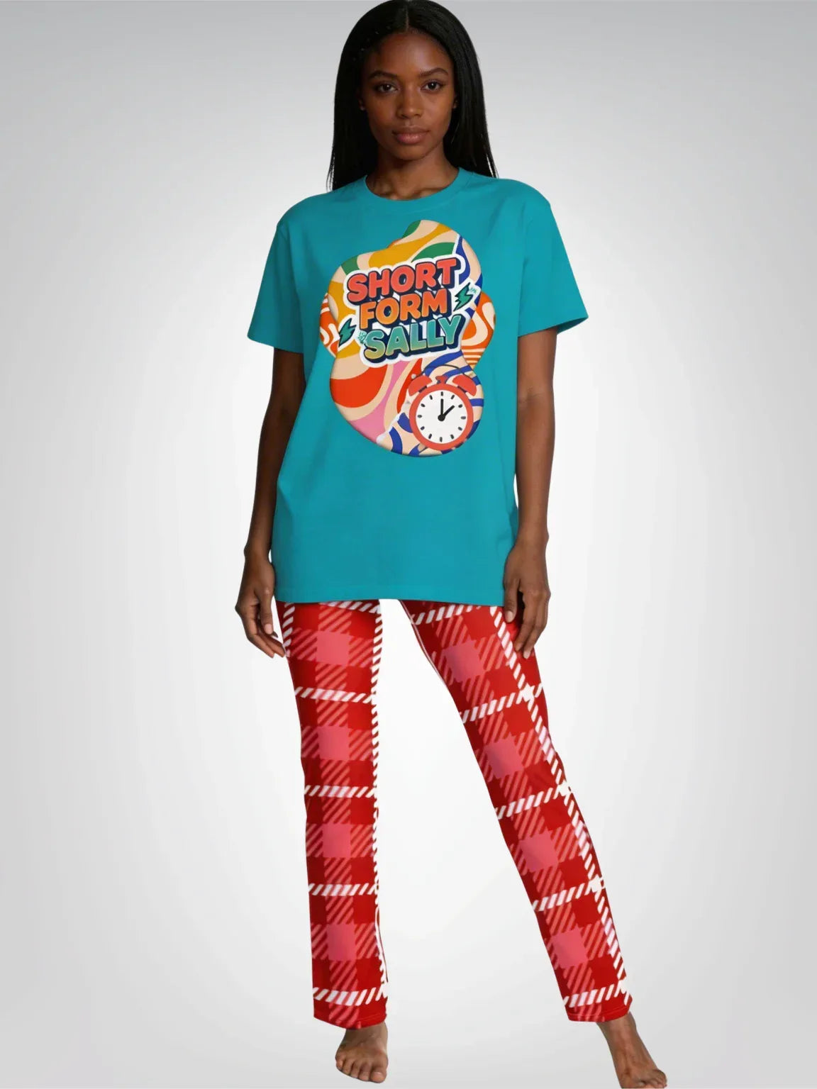 Short Form Sally - Social Commentary Heavyweight Unisex Tee