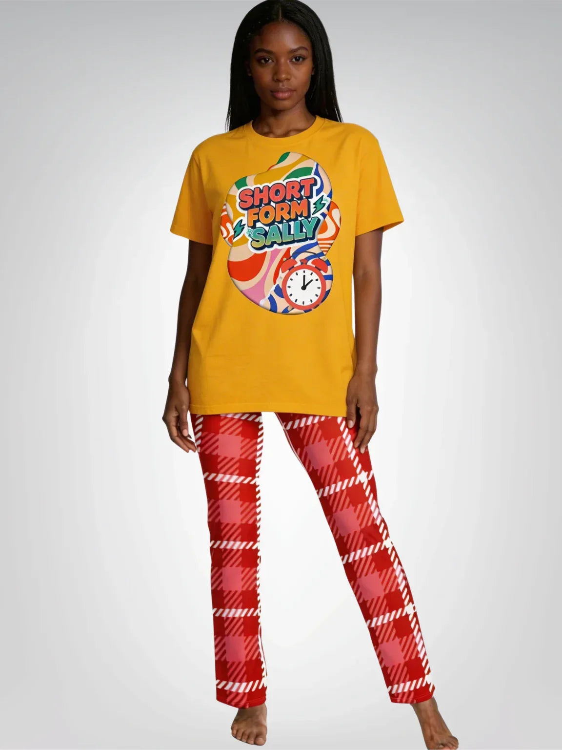 Short Form Sally - Social Commentary Heavyweight Unisex Tee