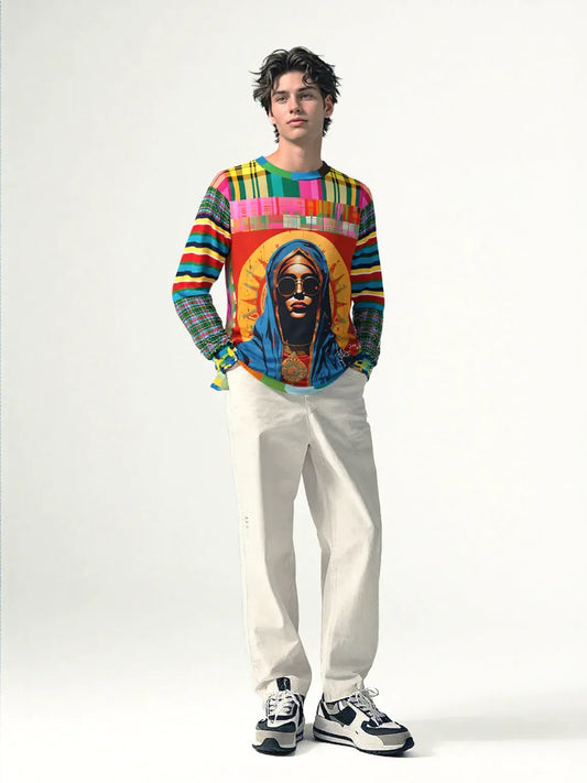 Sista Solja Rugby Stripe Unisex Sweatshirt (Gold Label)