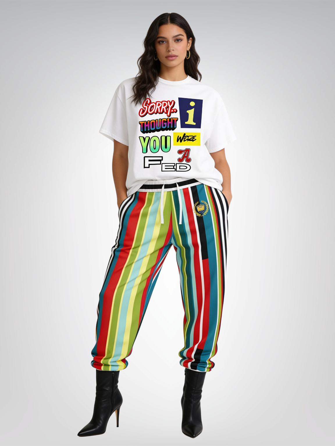 Everglades Neptune Stripe Eco-Poly Unisex Joggers