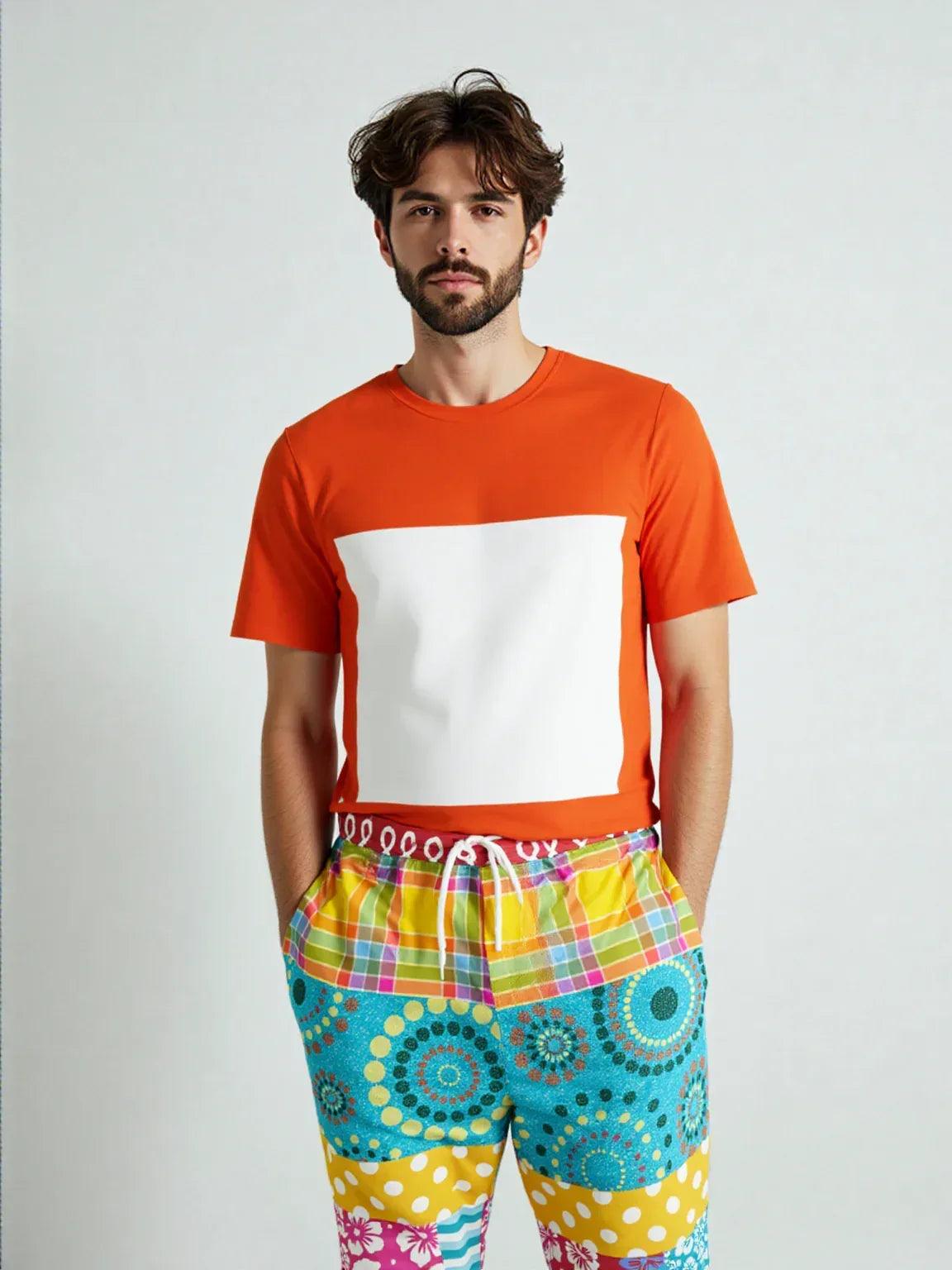 Maui Waui Squiggly Hawaiian Eco-Poly Unisex Joggers