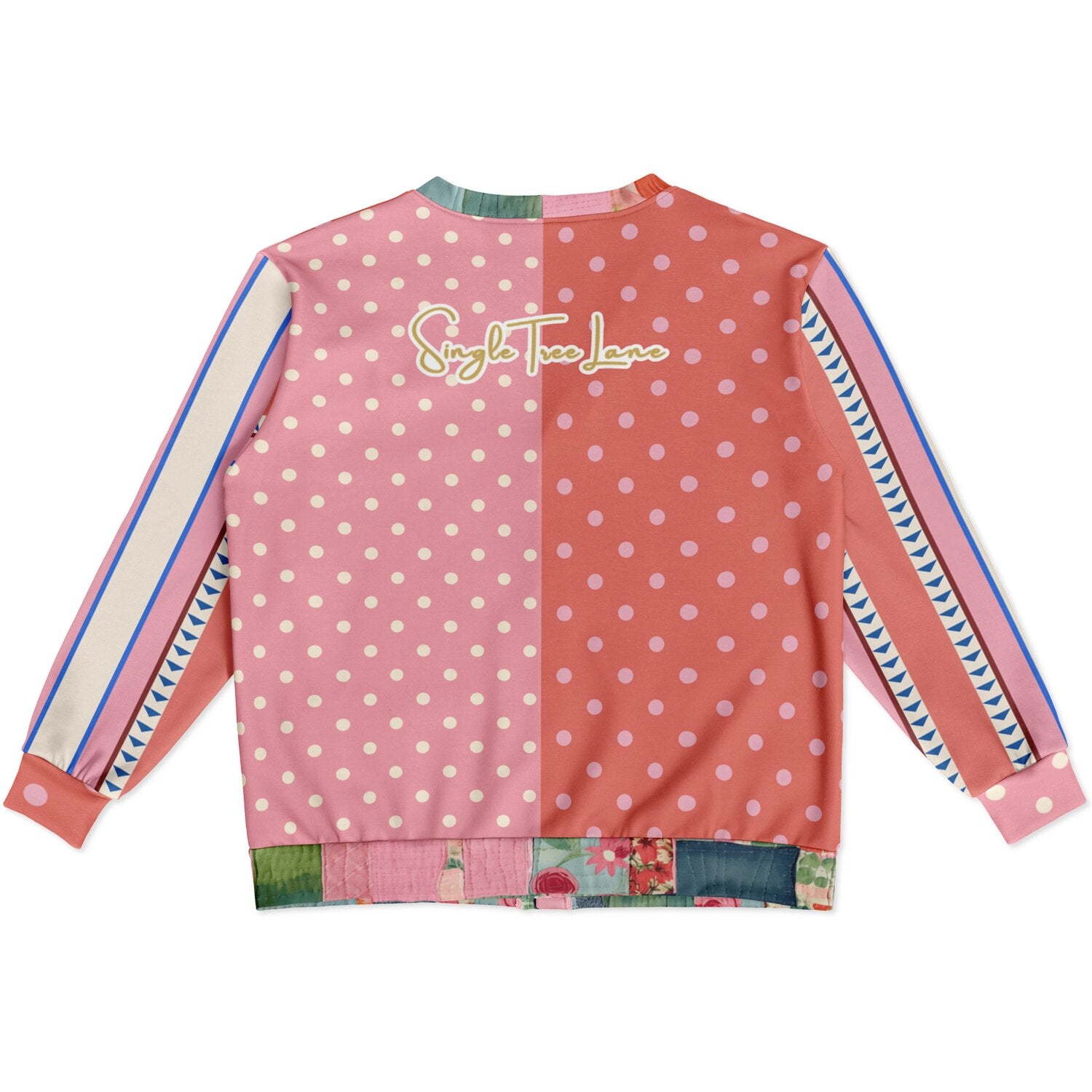Split Decision Stripe Heavyweight Unisex Cardigan