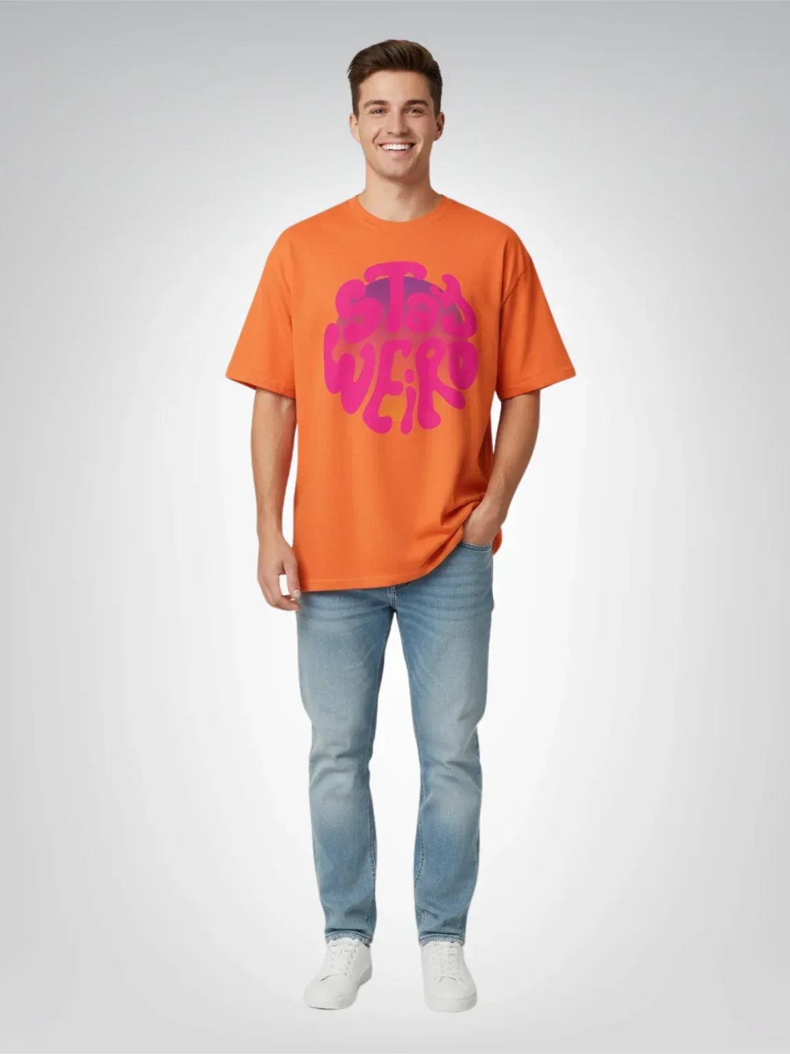 Stay WEIRD Heavyweight Unisex Tee