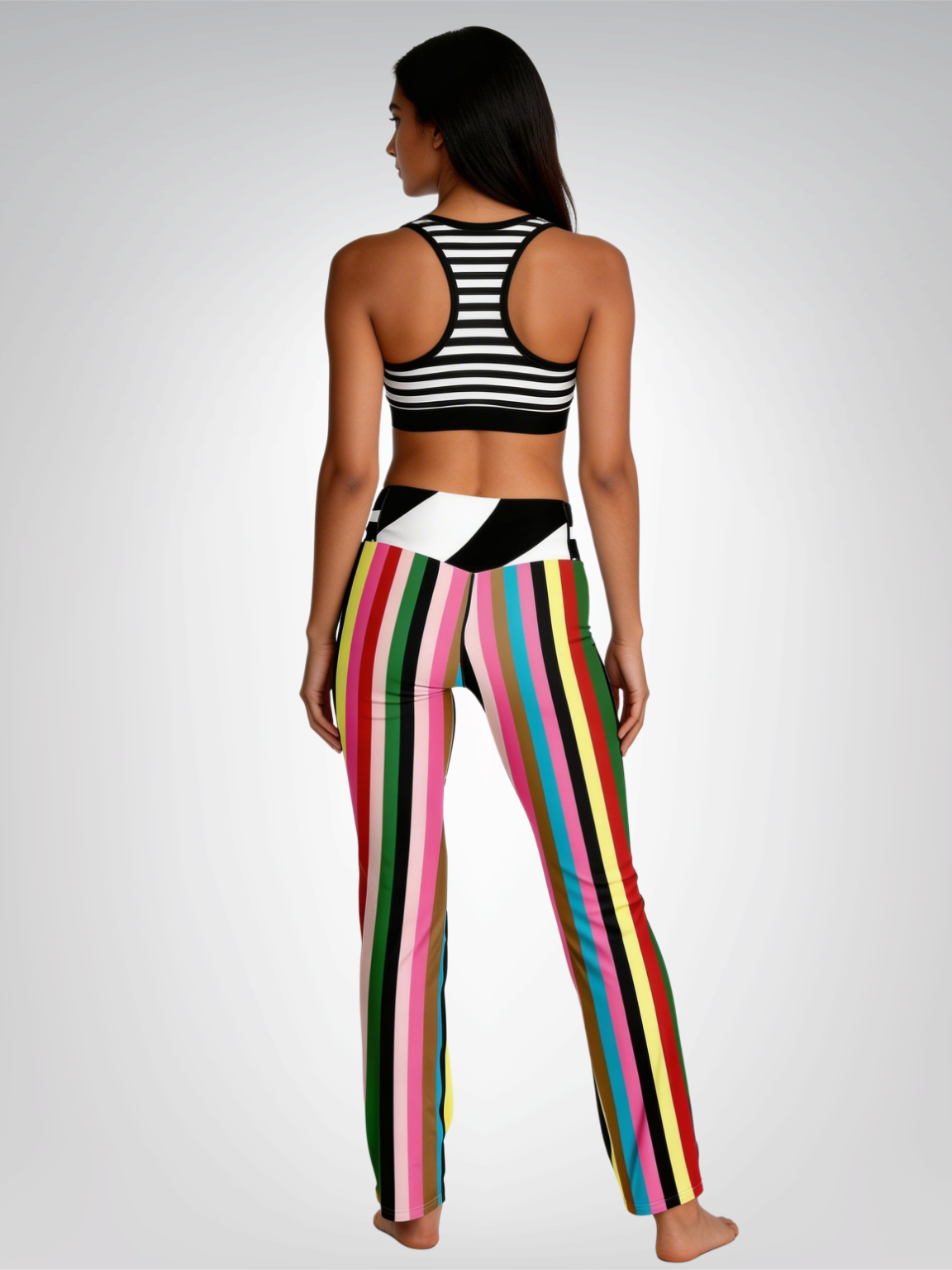 Stripes 4 Life Zebra Print Padded Sports Bra