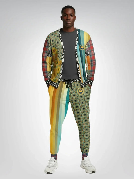 Sunflowers in My 1888 - Van Gogh - Duo Heavyweight Unisex Cardigan