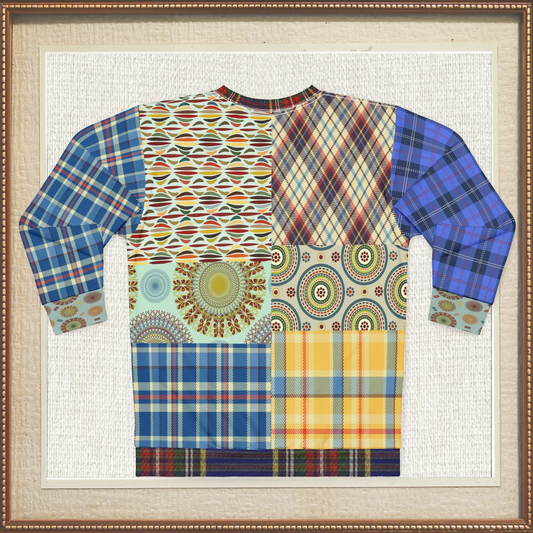 Sunny DeLite Tartan Plaid Unisex Sweatshirt (Gold Label)