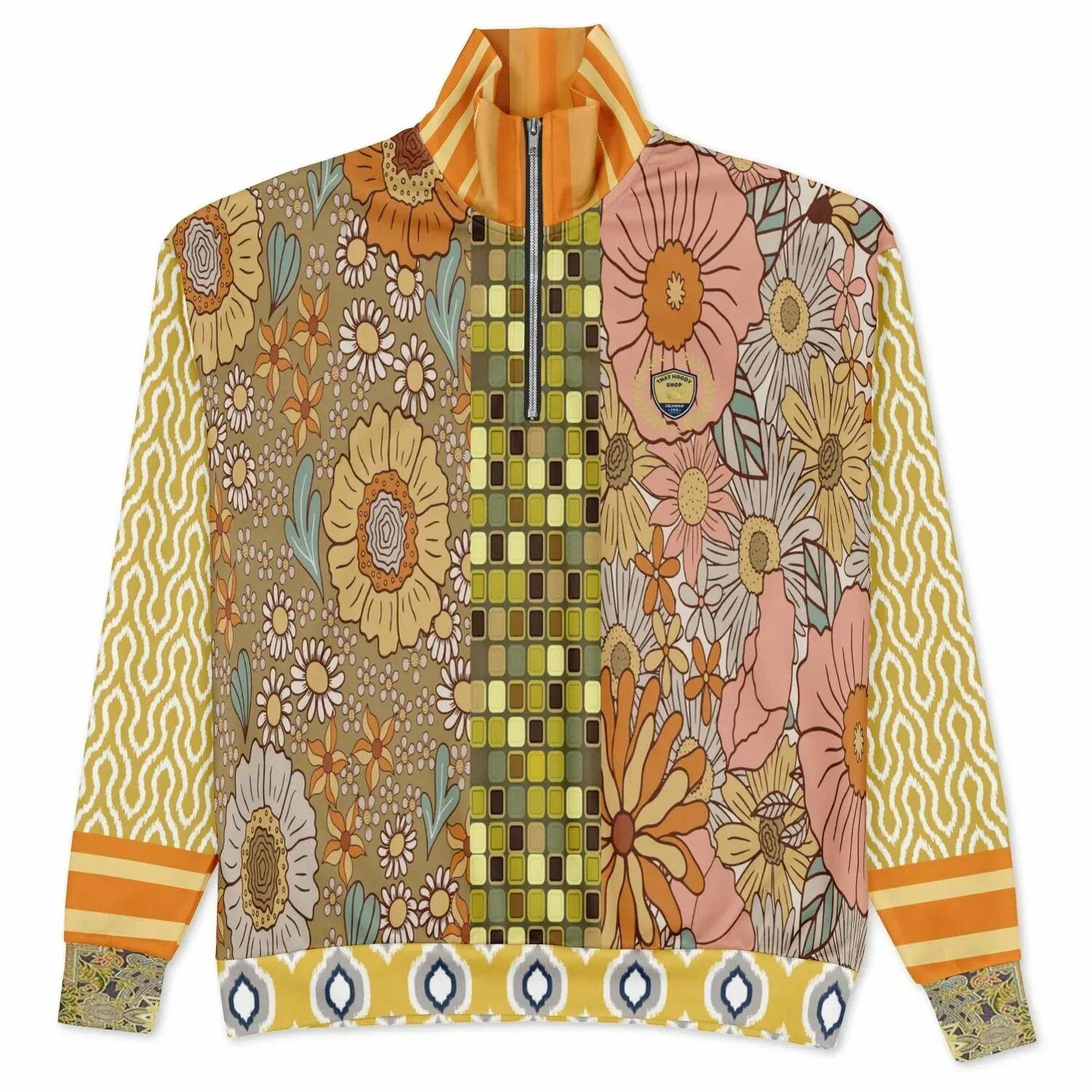 Sunshine of My Life Oversized Heavyweight Oversized Quarter Zip Sweatshirt