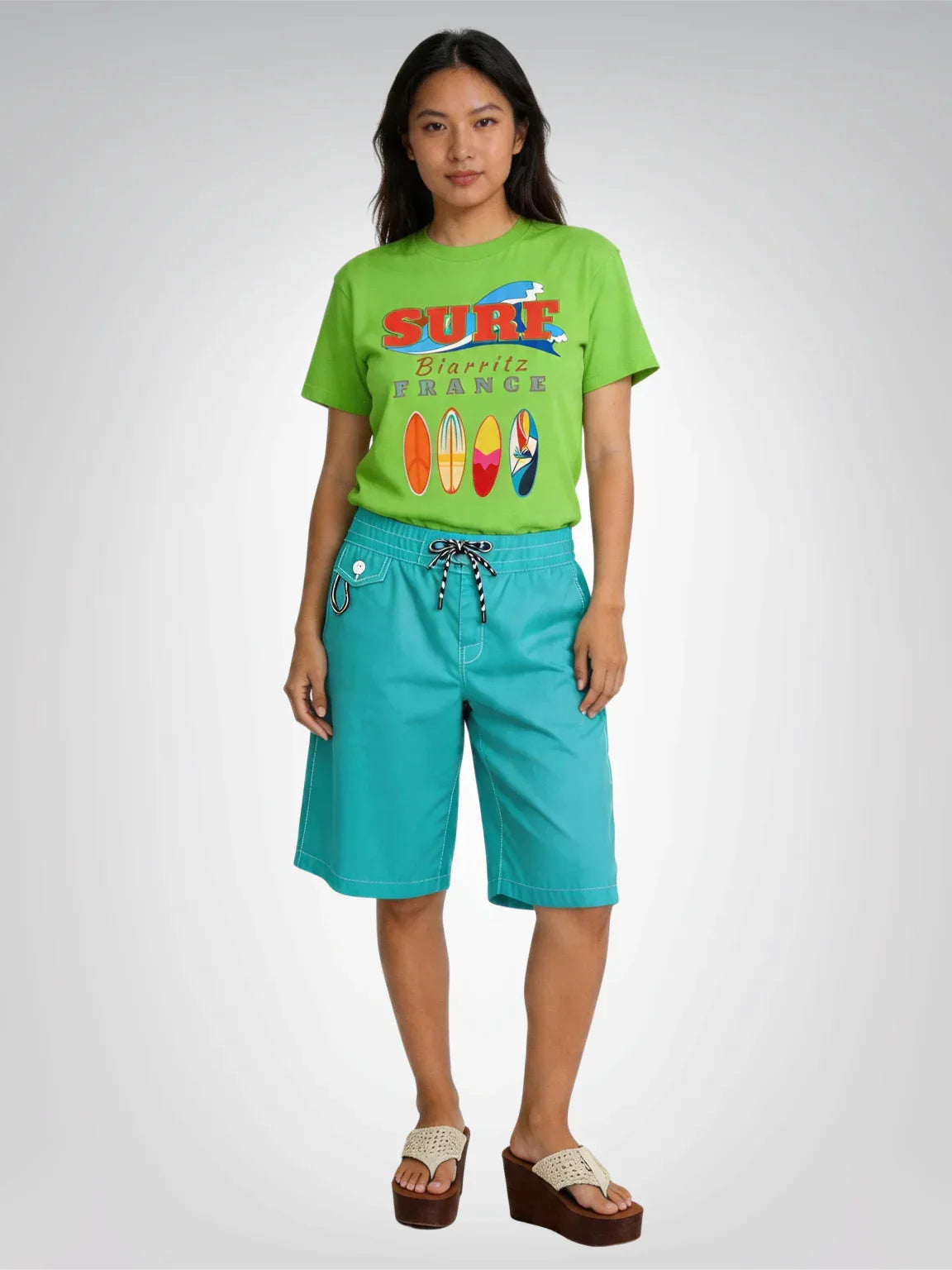 Surf Biarritz France Heavyweight Tee