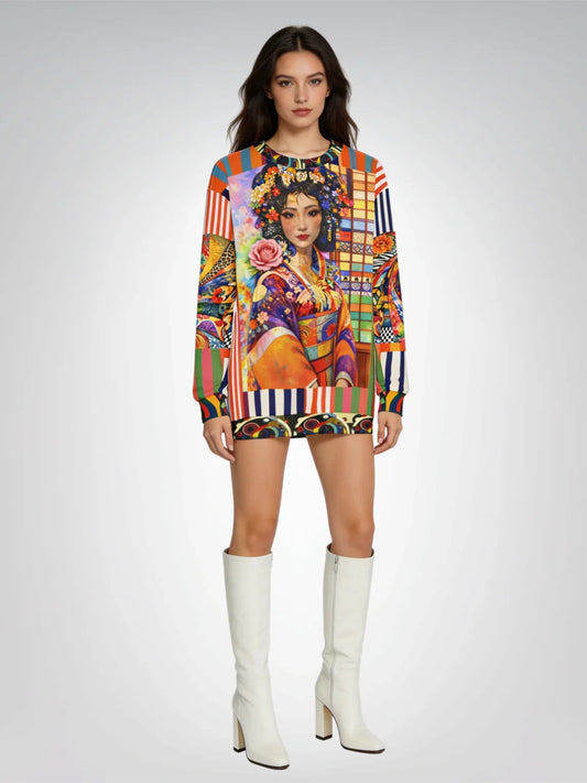 The Broken Woman of Demonia Unisex Sweatshirt (Gold Label)