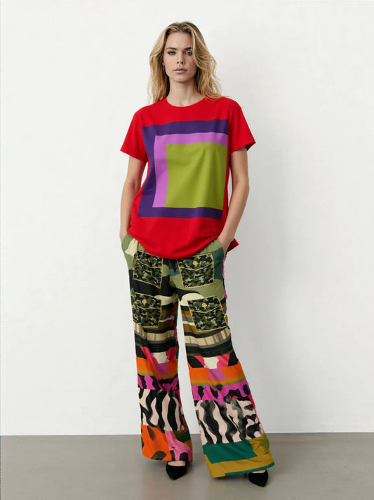 The Cubist - Cubed Contemporary Art Design Women's Tee