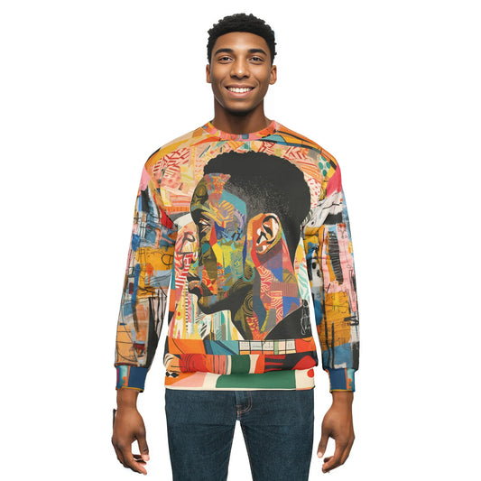 The Struggle is Real Graffiti Art Unisex Sweatshirt (Gold Label)