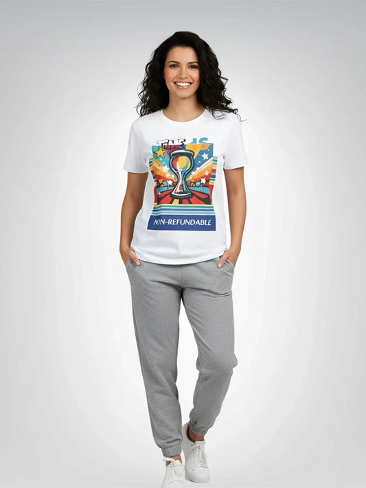 Time is Non-Refundable Short Sleeve Tee