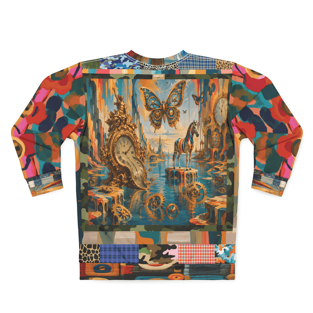 Time Traveler’s Dreamscape Unisex Sweatshirt (Gold Label)