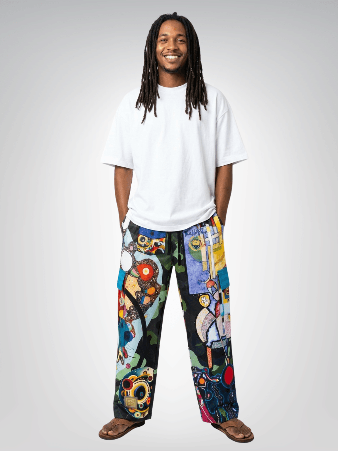 Tiptoe Through the Kandinskys Cargo Pants