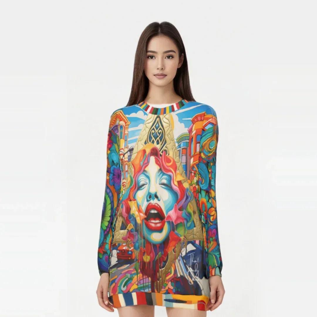 Trapped in Silence Pop Art Unisex Sweatshirt (Gold Label)