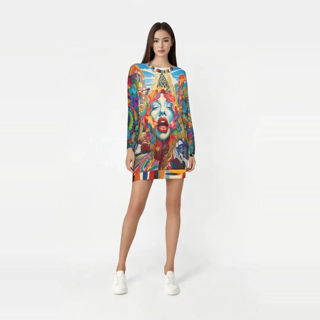 Trapped in Silence Pop Art Unisex Sweatshirt (Gold Label)