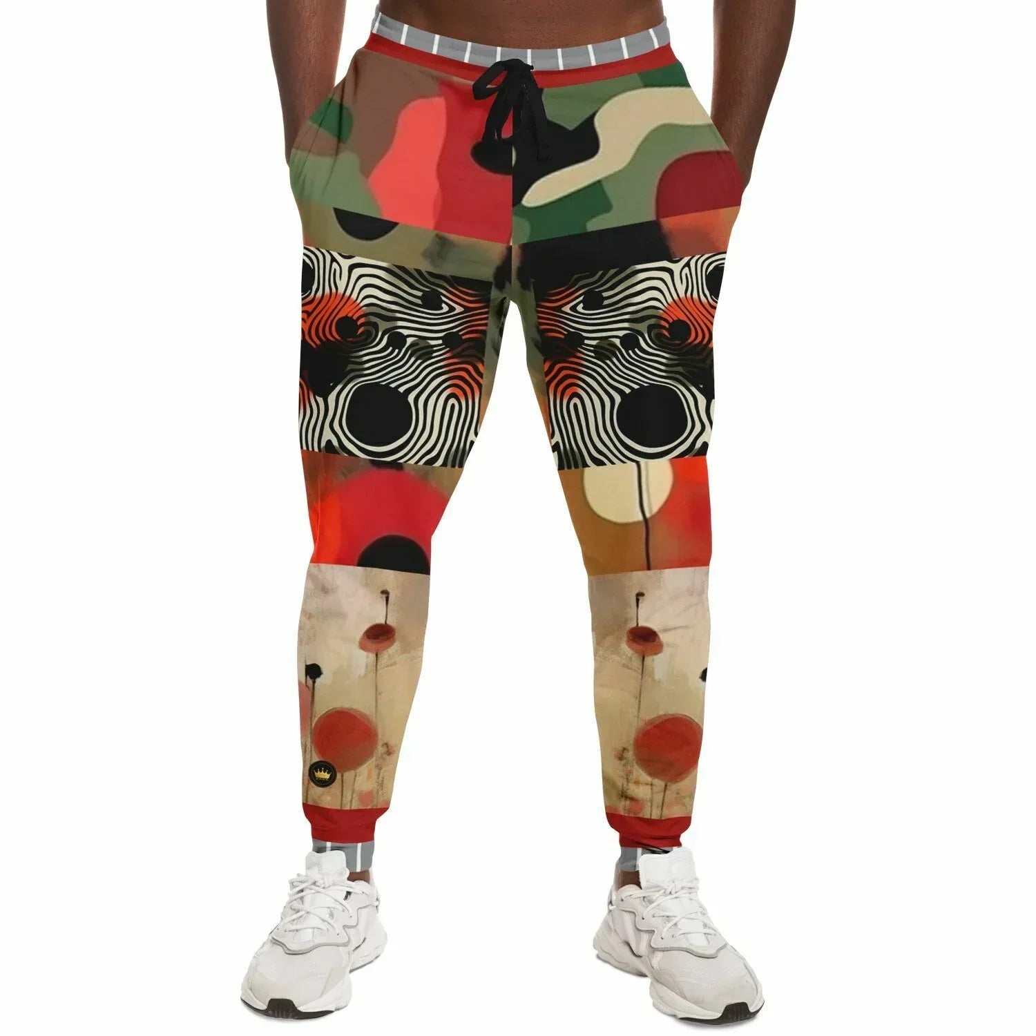 Trip the Lights Fantastic Camo Eco-Poly Unisex Joggers